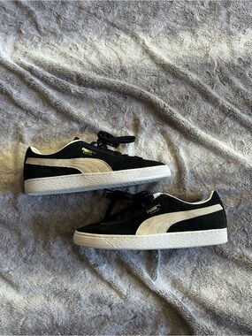 Puma Suede Classic 21 Black White Size 10 Vnds